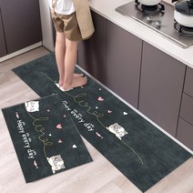 현대 주방 매트 홈 입구 현관 복도 침실 거실 장식 바닥 카펫 발코니 욕실 안티-슬립 롱 러그