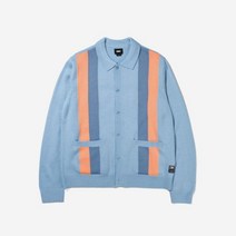 아이앱 스튜디오 x 오베이 아처 가디건 블루 IAB Studio x Obey Archer Cardigan Blue