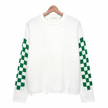 스콰즈 스콰즈 니트 STW181 3COLOR 남여공용 라운드넥 긴팔 니트티셔츠 시밀러룩