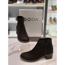 [AK PLAZA] [소다] 여성 메탈릭웰트 앵클부츠 4CM(ALB930GN10)