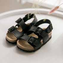 [국내 매장판] BABYZZAM 코르크샌들 | 블랙 - BK001-C02 160969