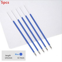 136Pcs 투명 실리콘 틀 Diy 볼펜 에폭시 수지 말린 꽃 장식 만들기 주조, 5pcs blue