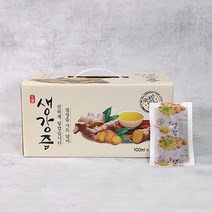 체온 1도를 위한 국내산 토종생강즙 100ml 30포