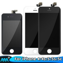 액정교체 aaa+++ 품질 lcd 디스플레이 4 터치 스크린 교체 5 5c 5s se 4s 6 7 8 데드 픽셀 없음자가 셀프수리, OneSize, For iPhone 4 white 100011056