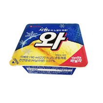 아이스크림 박스로, 1box, 190ml, 와 16개