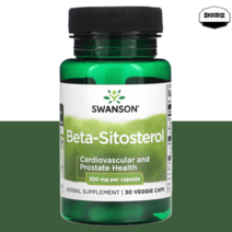 스완슨 베타시토스테롤 폴리페놀 피토스테롤 320mg 베지캡슐 30정, 베타시토스테롤 320mg 베지캡슐 30정