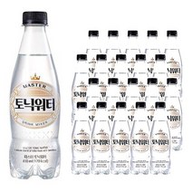 롯데칠성 마스터 토닉워터 410ml 20페트 PET 칵테일 탄산음료