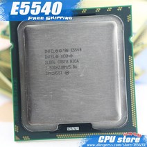 cpu 성능 메인보드 그래픽 카드 하드웨어인텔 제온 E5540 CPU 프로세서/2.53GHz /LGA1366/8MB L3 캐시/쿼드, 한개옵션0