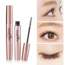 마스카라 투명 안번지는 속눈썹 두껍고 긴 컬링 천연 방수 땀 베이스 빅 아이 메이크업 한국 화장품, 한개옵션1, 01 01