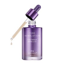 [백화점SAY][미샤] 30% 타임 레볼루션 나이트 리페어 앰플 5X 50ml, 단품, 옵션선택
