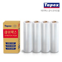 테이팩스 스트레치필름 일반 20mic 350M 20+1BOX, 21box