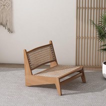 이동식3단선반 학교급식 호텔 베이지 라탄 의자 나무 미니멀리스트 낮은 식당 모던한 감성, style 7