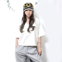 해바라기 버킷햇 /해바라기벙거지모자/벙거지모자/손뜨개모자/핸드메이드모자/자체제작
