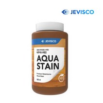 제비스코 아쿠아스테인 목재용 수성페인트 500ml, 아쿠아스테인 월넛색(0.5L), 03.504 월넛 0.5L