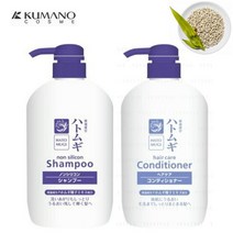 하또무기 율무 샴푸 린스 논 실리콘 프리 천연 에코P7.7eA, 하또무기 율무 샴푸 600ml, 본상품선택