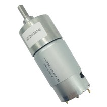 12V 6V 로 고전력 DC 기어드 모터 9-2300RPM 반전 속도 제어 모터의 고 토크 내장 냉각 팬 톱날 칼날, 14 12v 53rpm_02 Package B