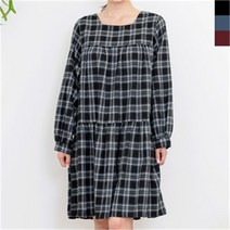 오노마 오노마 ONM 여자체크스퀘어넥라인원피스 (7733873)