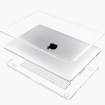 트루커버 MACBOOK 맥북 전용 전기종 크리스탈 투명 하드 케이스, 크리스탈 케이스, 프로 M1/M2 13인치(A2338)