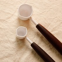 이영자 우드그립 계량스푼 마카롱여사 베이킹 계량스푼 조미료 개량스푼 5ml 15ml, A타입, 1개
