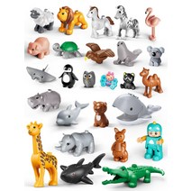 레고듀플로소방서 우주왕복선 타워크레인 레고듀플로중장비 강아지 클래식 크림 유치원 교육 투모로우랜드 교차, B