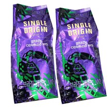브라질세라도NY2 홀빈원두커피1kg X 2봉 한국맥널티, 1kg, 홀빈