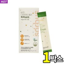 비건 다이어트 젤리 톡톡 슬림 가르시니아 캄보지아 추출물 무설탕 프락토 올리고당 체지방 지방 체중 몸무게 감소 배변활동 원활 식후 혈당 상승 억제 리치맛 치아씨드 식감 추천, 7포, 1박스