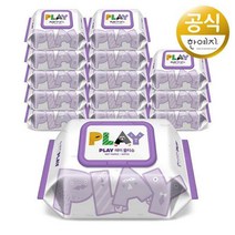 한예지 PLAY 레이 저자극 진정 아기물티슈 30매 x 14팩, 단품