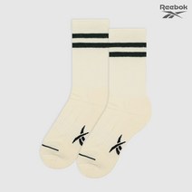 리복 플라이 쿠션 크루삭스 1팩 RBCFYCR-1, 아이보리그린