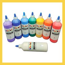 콜라쥬아트 500ml 아크릴물감 대용량 전문가용 화방물감 세트, gold silver를 포함한 14색