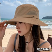 필드웍스 등산 낚시 여성 사파리 모자