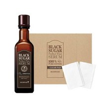 스킨푸드 블랙슈가 퍼펙트 첫세럼 더에센셜 세트 (본품 120ml+패드 60매 증정)