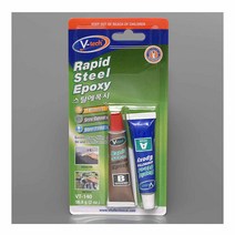 브이텍 VT-1384OZ 스틸퍼티 금속용 에폭시 퍼티, 1개