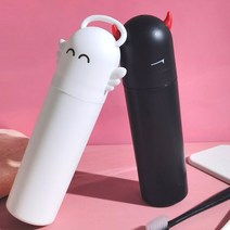 천사와 악마 멀티 케이스/칫솔케이스, 1개, 블랙데빌
