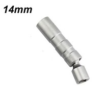유니버설 조인트 스위블 마그네틱 점화 플매트 카펫 러그 슬리브 소켓 렌치 14mm 16mm 3/8 인치 드라이브 6 포인트 얇은 벽 자동차 제거, [04] short-14