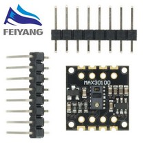 가정용산소발생기 MH-ET 심박수 센서 모듈 Arduino 용 펄스 감지 혈액 산소 농도 테스트 MAX30102 MAX30100, [02] MAX30100