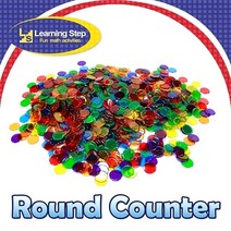 러닝스텝 투명수세기칩 6색혼합 250pcs, 본품구매