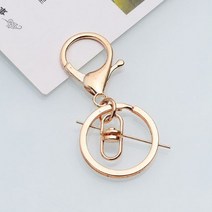 일반적인 키링 열쇠고리 4P 가방장식 부자재, 골드4p