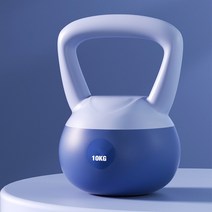 빼다 슬라임 스윙 소프티 케틀벨 홈트 근력운동기구, 8kg, 블루