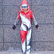 남녀공용 여름낚시복 퀵드라이 낚시복상하의세트, 드래곤 상의