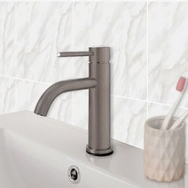 솔바스 SCS-2 세면대 원홀 수전 새틴, 1개