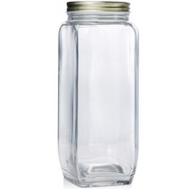 까밀로 사각 유리병 2000ml/밀폐용기