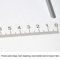 기계톱 절단기 미니 테이블-톱 원형 라우터 T-슬롯 마이터 게이지 DIY 목공 각도 눈금자 220mm 확장 브래, 한개옵션0