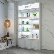 좁은 공간 진열대 매장 디스플레이 캐비넷 정리대 미용실 진열장 화장품 제품 선반 수납함, 유형 B 100x30x220