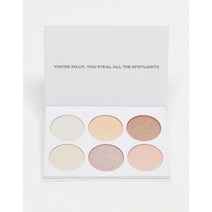 BH Los Angeles 로스앤젤레스 스포트라이트 & 하이라이트 6색 일루미네이팅 팔레트, No Size