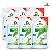 [NEW]프로쉬 캐릭터 핸드워시 리필팩 1box (500ml_6개) 핸드워시 손세정제, 500ml, 6개