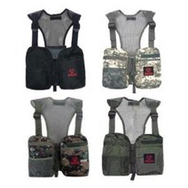 나nanr_다용도 간편조끼 배달 낚시 퀵서비스 작업용 군용전투 전술 인전투 밀리터리 신형 대전투♥pures