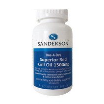 센더슨 슈페리얼 레드크릴오일 1500MG 60캡슐