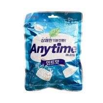 롯데 애니타임 밀크민트, 2개입, 185g