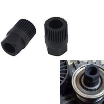 1pcs 33 스플라인 알터네이터 클러치 휠 풀리 제거 폭스바겐 아우디 포드 푸조 BMW, 01 Black
