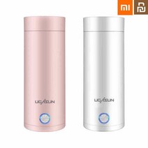 샤오미 MIUI 휴대용 전기포트 보온병 400ml, 화이트